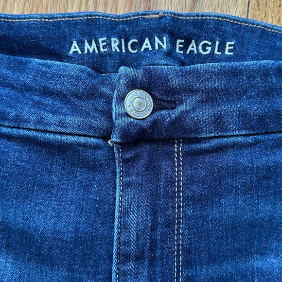 AE Next Level Curvy Jegging Dark Wash Sz 20 Short - Picture 4 of 12